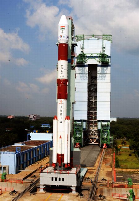 ISRO's Mangalyan at Launch