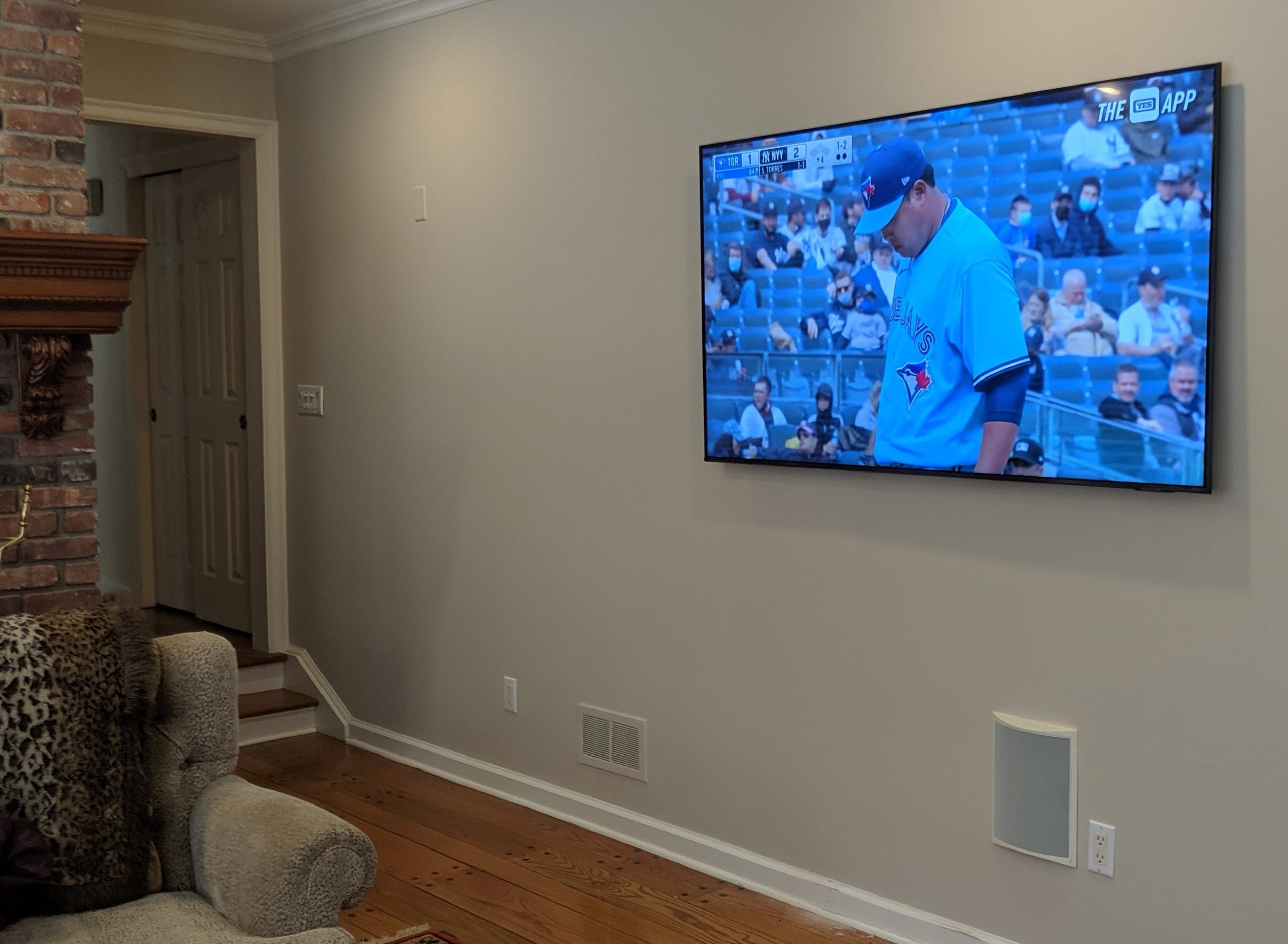 TV on Wall